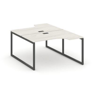 Style Project SN-4O.DRPA-021 (Дуб наварра/Антрацит металл) Рабочая станция эргономичная