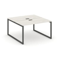 Style Project SN-4O.DRS-023 (Дуб наварра/Антрацит металл) Рабочая станция двухсторонняя