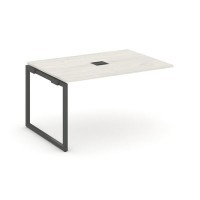 Style Project SN-4O.NSPRG-004 (Дуб наварра/Антрацит металл) Проходной наборный элемент переговорного стола