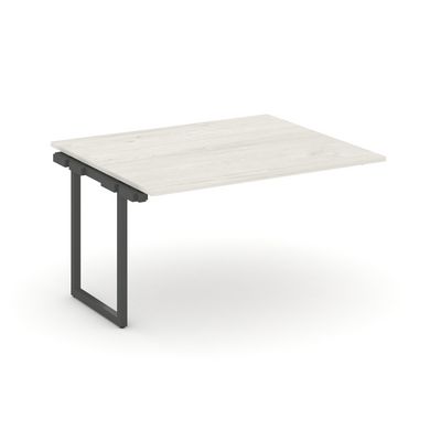 Style Project SN-4O.NSPRG-032.3 (Дуб наварра/Антрацит металл) Проходной наборный элемент переговорного стола