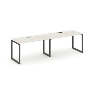 Style Project SN-4O.ORS-014 (Дуб наварра/Антрацит металл) Рабочая станция односторонняя