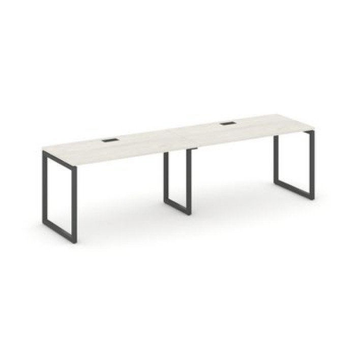Стайл Проджект SN-4O.ORS-024 (Дуб наварра/Антрацит металл) Рабочая станция односторонняя