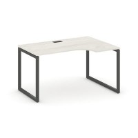 Style Project SN-4O.SPA-011R (Дуб наварра/Антрацит металл) Стол рабочий эргономичный