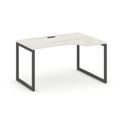 Style Project SN-4O.SPA-022R (Дуб наварра/Антрацит металл) Стол рабочий эргономичный