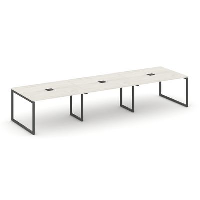 Style Project SN-4O.SPRG-052 (Дуб наварра/Антрацит металл) Стол переговорный