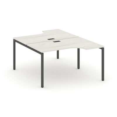 Style Project SN-4P.DRPA-022 (Дуб наварра/Антрацит металл) Рабочая станция эргономичная