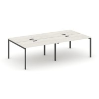 Style Project SN-4P.DRS-054 (Дуб наварра/Антрацит металл) Рабочая станция двухсторонняя