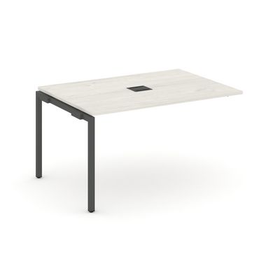 Style Project SN-4P.NSPRG-003 (Дуб наварра/Антрацит металл) Проходной наборный элемент переговорного стола