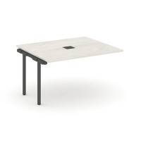 Style Project SN-4P.NSPRG-032 (Дуб наварра/Антрацит металл) Проходной наборный элемент переговорного стола