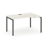 Style Project SN-4P.SPA-021R (Дуб наварра/Антрацит металл) Стол рабочий эргономичный