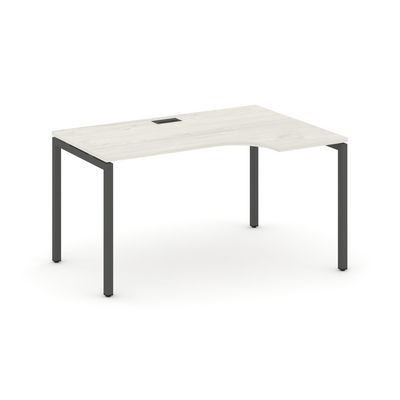 Style Project SN-4P.SPA-021R (Дуб наварра/Антрацит металл) Стол рабочий эргономичный