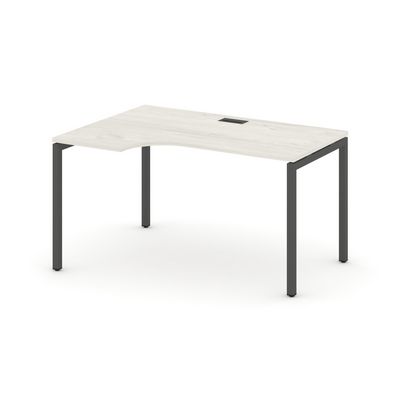 Style Project SN-4P.SPA-022L (Дуб наварра/Антрацит металл) Стол рабочий эргономичный