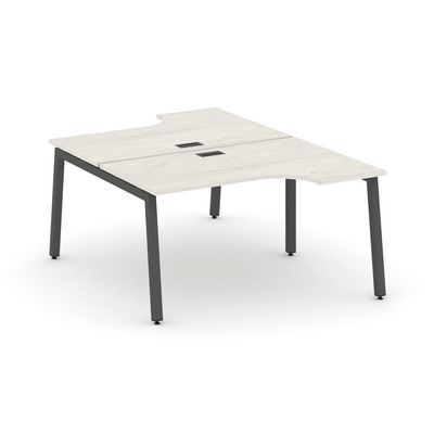 Style Project SN-5A.DRPA-001 (Дуб наварра/Антрацит металл) Рабочая станция эргономичная