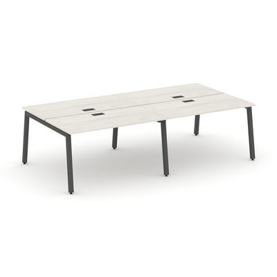 Style Project SN-5A.DRS-052 (Дуб наварра/Антрацит металл) Рабочая станция двухсторонняя