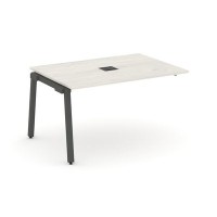 Style Project SN-5A.NSPRG-002 (Дуб наварра/Антрацит металл) Проходной наборный элемент переговорного стола