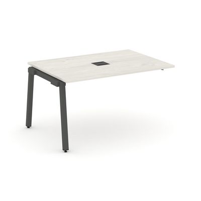 Style Project SN-5A.NSPRG-003 (Дуб наварра/Антрацит металл) Проходной наборный элемент переговорного стола