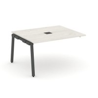 Style Project SN-5A.NSPRG-032 (Дуб наварра/Антрацит металл) Проходной наборный элемент переговорного стола