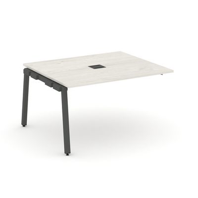 Style Project SN-5A.NSPRG-032 (Дуб наварра/Антрацит металл) Проходной наборный элемент переговорного стола