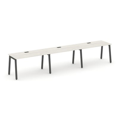 Style Project SN-5A.ORS-052 (Дуб наварра/Антрацит металл) Рабочая станция односторонняя