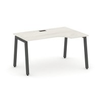 Style Project SN-5A.SPA-002R (Дуб наварра/Антрацит металл) Стол рабочий эргономичный