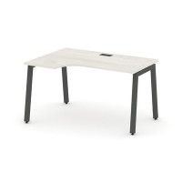 Style Project SN-5A.SPA-011L (Дуб наварра/Антрацит металл) Стол рабочий эргономичный