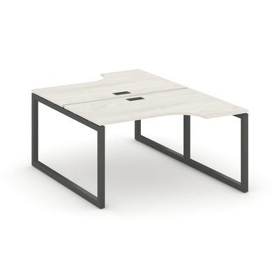 Style Project SN-5O.DRPA-022 (Дуб наварра/Антрацит металл) Рабочая станция эргономичная