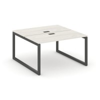 Style Project SN-5O.DRS-003 (Дуб наварра/Антрацит металл) Рабочая станция двухсторонняя