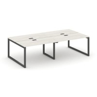 Style Project SN-5O.DRS-053 (Дуб наварра/Антрацит металл) Рабочая станция двухсторонняя