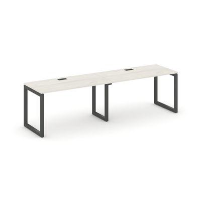 Style Project SN-5O.ORS-022 (Дуб наварра/Антрацит металл) Рабочая станция односторонняя