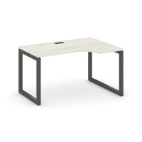 Style Project SN-5O.SPA-001R (Дуб наварра/Антрацит металл) Стол рабочий эргономичный