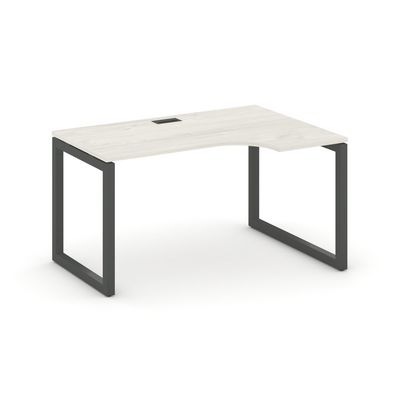 Style Project SN-5O.SPA-002R (Дуб наварра/Антрацит металл) Стол рабочий эргономичный