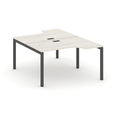 Style Project SN-5P.DRPA-011 (Дуб наварра/Антрацит металл) Рабочая станция эргономичная