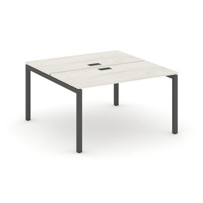 Style Project SN-5P.DRS-011 (Дуб наварра/Антрацит металл) Рабочая станция двухсторонняя