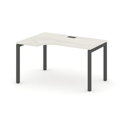 Style Project SN-5P.SPA-002L (Дуб наварра/Антрацит металл) Стол рабочий эргономичный