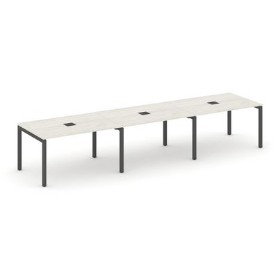 Style Project SN-5P.SPRG-022 (Дуб наварра/Антрацит металл) Стол переговорный