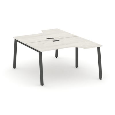 Style Project SN-6A.DRPA-002 (Дуб наварра/Антрацит металл) Рабочая станция эргономичная