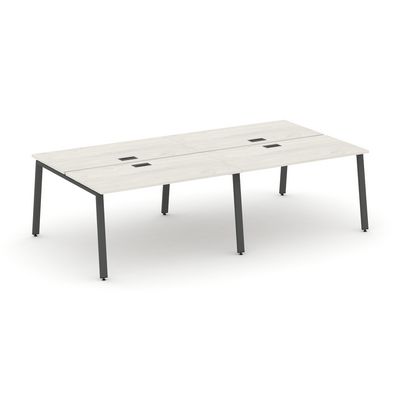 Style Project SN-6A.DRS-031 (Дуб наварра/Антрацит металл) Рабочая станция двухсторонняя