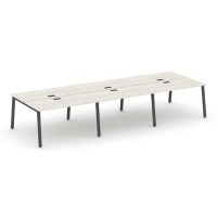 Style Project SN-6A.DRS-082 (Дуб наварра/Антрацит металл) Рабочая станция двухсторонняя