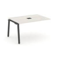 Style Project SN-6A.NSPRG-002 (Дуб наварра/Антрацит металл) Проходной наборный элемент переговорного стола