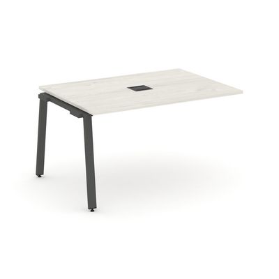 Style Project SN-6A.NSPRG-002 (Дуб наварра/Антрацит металл) Проходной наборный элемент переговорного стола