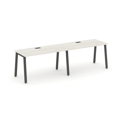 Style Project SN-6A.ORS-024 (Дуб наварра/Антрацит металл) Рабочая станция односторонняя