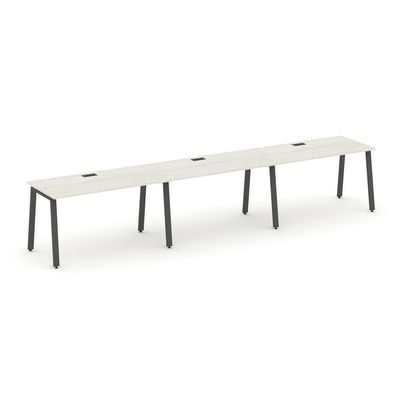 Style Project SN-6A.ORS-052 (Дуб наварра/Антрацит металл) Рабочая станция односторонняя