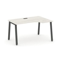 Style Project SN-6A.SPA-012R (Дуб наварра/Антрацит металл) Стол рабочий эргономичный