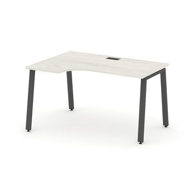 Style Project SN-6A.SPA-022L (Дуб наварра/Антрацит металл) Стол рабочий эргономичный