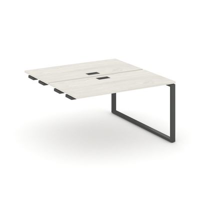 Style Project SN-6O.DPRS-013 (Дуб наварра/Антрацит металл) Стол приставка к опорным элементам