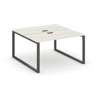 Style Project SN-6O.DRS-011 (Дуб наварра/Антрацит металл) Рабочая станция двухсторонняя