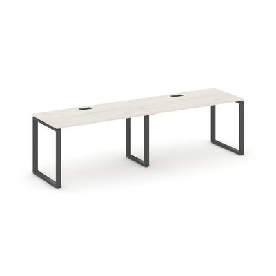 Style Project SN-6O.ORS-024 (Дуб наварра/Антрацит металл) Рабочая станция односторонняя