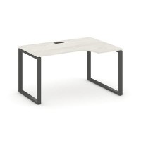 Style Project SN-6O.SPA-002R (Дуб наварра/Антрацит металл) Стол рабочий эргономичный