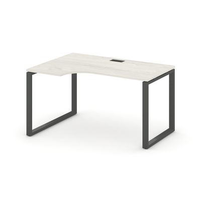 Style Project SN-6O.SPA-021L (Дуб наварра/Антрацит металл) Стол рабочий эргономичный