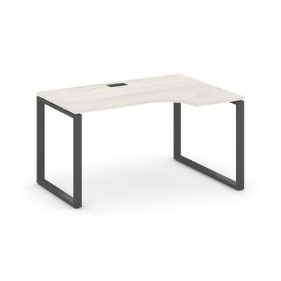 Style Project SN-6O.SPA-022R (Дуб наварра/Антрацит металл) Стол рабочий эргономичный